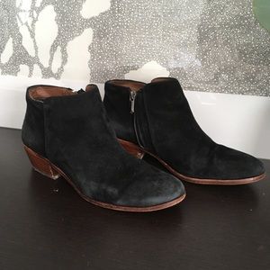 Sam Edelman ‘Petty’ Chelsea Ankle Boot Black suede
